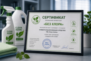 Образец документа: сертификат "Без хлора"